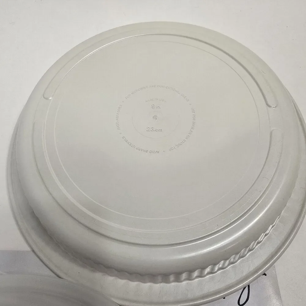 Vintage 23cm Tupperware Ultra 21 Ovenware 9” Ribbed Pie Quiche Pan 1766 with Lid